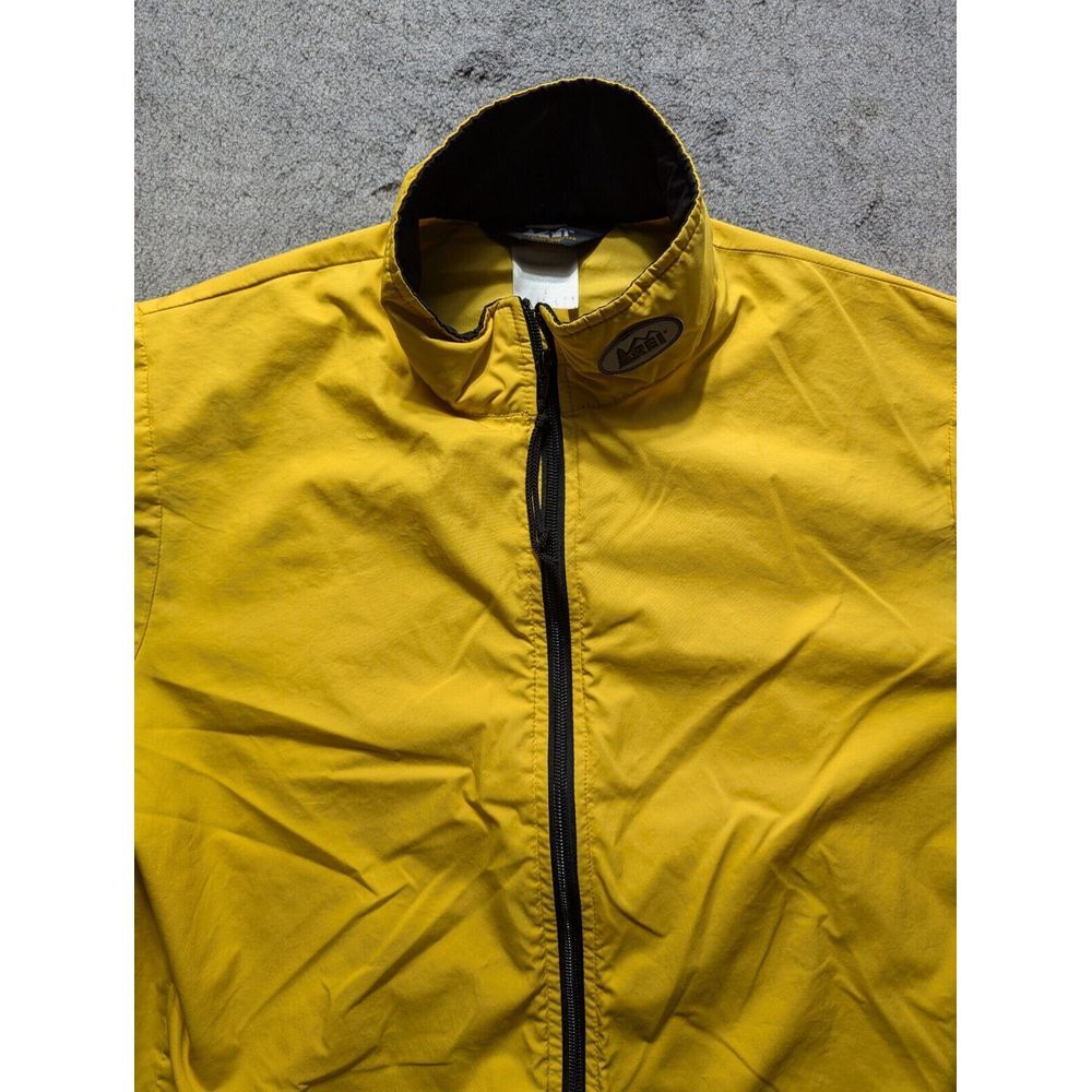 REI Long Sleeve Full Zip Windbreaker Women's Size Medium Yellow - Picture 2 of 11